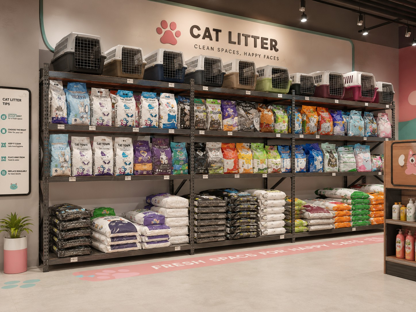 cat litter