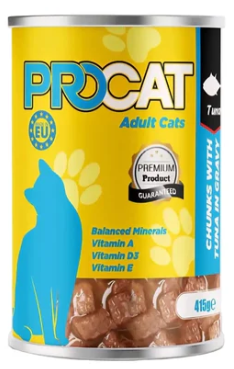 Procat - Can 415 gm - Adult Cats - Tuna