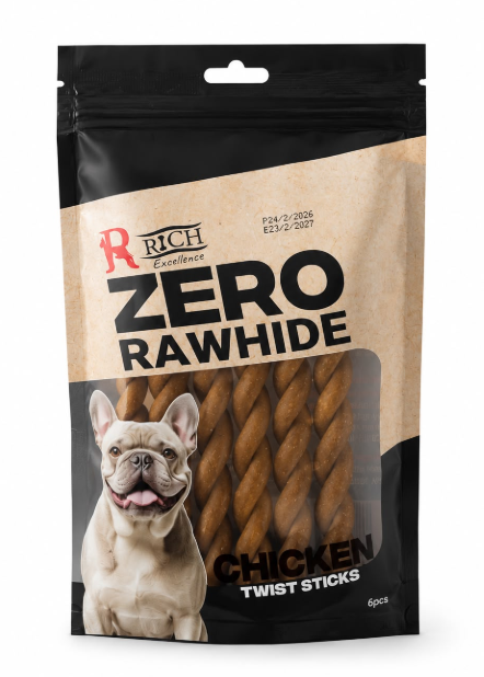 Zero Chicken Twiest Sticks 6 PCs