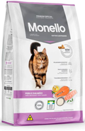 Monello - Dry Food - For Adult Cats - 1 kg - Sterilized - Turkey & Salmon