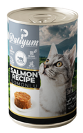 Wet Food Patiyum cat  Patiyum Cat Can Food Pate Salmon Recipe for Adult Cats 400 g 