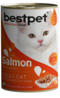 Bestpet - Can 400 gm - Adult Cats - Salmon