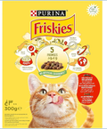 Purina - Friskies - For Adult Cats - 300 gm - With Beef & Chicken