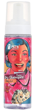 Pets republic Dry Foam Shampoo Pinky Girl 250ML