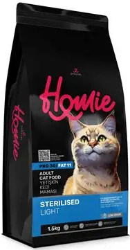 Homie - Dry Food - Super Premium - For Adult Cats - 1.5 kg - Sterilised