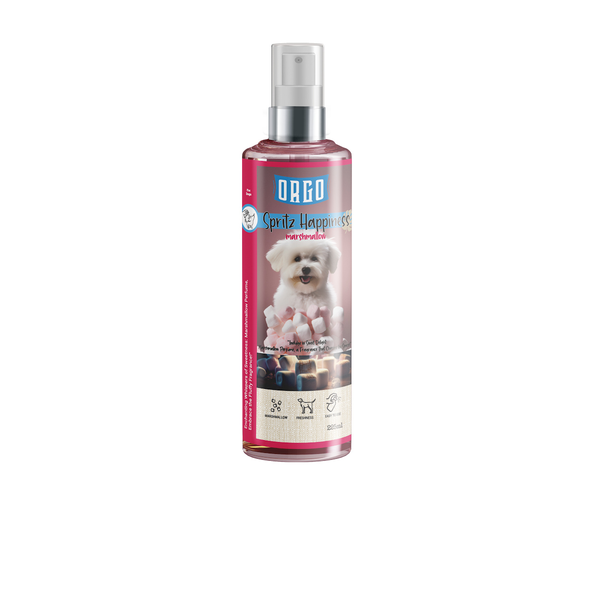 cosmatics orgo Dog & Cats Perfume Marshmallow 225 ml