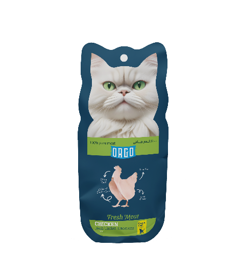 treats orgo CAT Fresh Meat - Chicken - 3Pcs