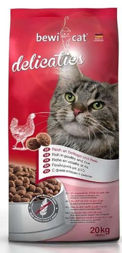 Bewi Cat - Dry Food - 20 kg - Delicaties - Chicken