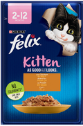 Purina - Felix - For Junior Cats - Pouch 85 gm - With Chicken