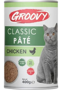 Groovy - Can 400 gm - Adult Cats - Chicken 