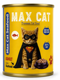 Max Wet Food Seafood Cat 400g Pate