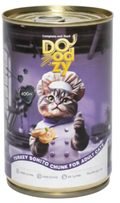 Doodzy - Can 400 gm - Adult Cats - Turkey