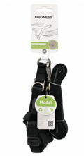 Dogness - Modal - Harness + Leash - L - Black