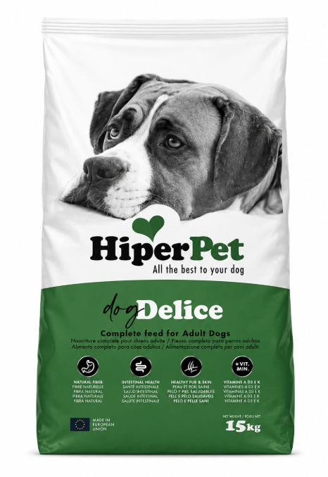 Hiper Pet - Dry Food - For Adult Dogs - 15 Kg