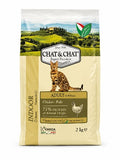 CHAT & CHAT - For Adult Cats - Indoor - 2 kg - With Chicken