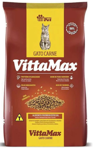 VittaMax - Dry Food - For Cats - 25 kg - Gato Carne