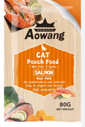 Aowang - Cat Treat - Pouch 80 gm - Salmon