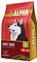 Alpha - Dry Food - For Adult Dogs - 10 kg - Chicken