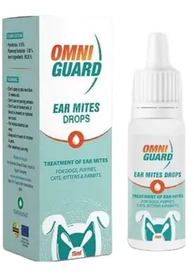 Omni Gurd - Ear Mites Drops - 150 Ml