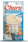 Churu - Adult Cats - Creamy Treat - 4 Tubes - 56 g - Tuna & Seafood