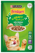 Purina - Friskies - For Adult Cats - Pouch 85 gm - With Chicken