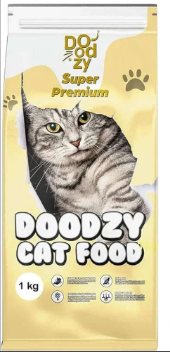 Doodzy - Dry Food - For Adult Cats - 1 kg - Super Premium
