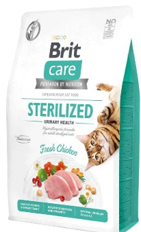Brit - Care - Dry Food - For Cats - 2 kg - Sterilized - Urinary - Chicken