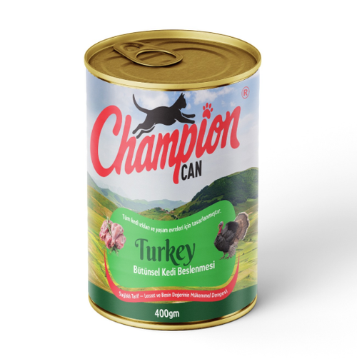 Champion Chunks Can Food For Adult Cat Turkey 400 GM