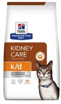 Hill's - Dry Food - For Adult Cats - 1.5 kg - K/D - Kidney Care - Chicken