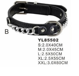 Naomi - Dog Collar - Black - S
