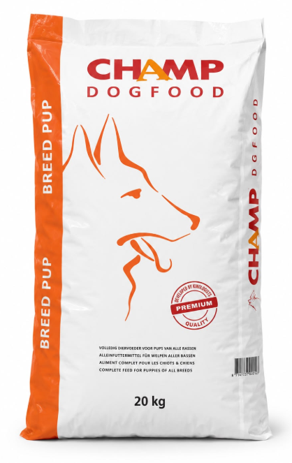 champ dog breed pup 20kg