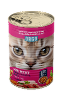 Wet Food orgo cat  Orgo Can Food For Kitten Mix Meat With Veg & Soup 400 GM 