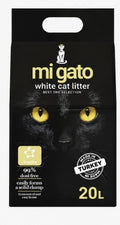 Cat litter Mi gato CAT White cat litter Jasmine 20 L