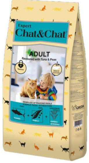 CHAT & CHAT - For Adult Cats - 900 gm - With Tuna