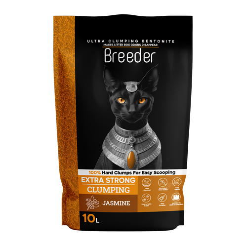 Breeder- Cat LitterClumping-10 L - Jasmine
