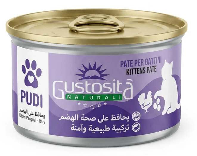 Gustosita - Can 85 gm - For Kitten - Chicken & Eggs