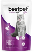 BestPet - Dry Food - For Adult Cats - 1 kg - Mix