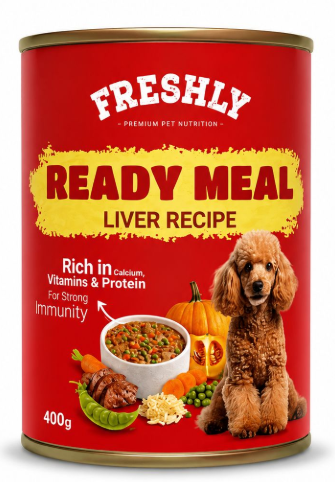 Meal Can Food For Dog Liver With Veg & Soup 400 GM