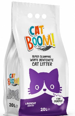 Cat Boom - Cat Litter - 20 L - Lavender
