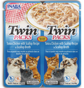 Inaba - Twins Packs - 40 gm - Tuna & Chicken With Scallop