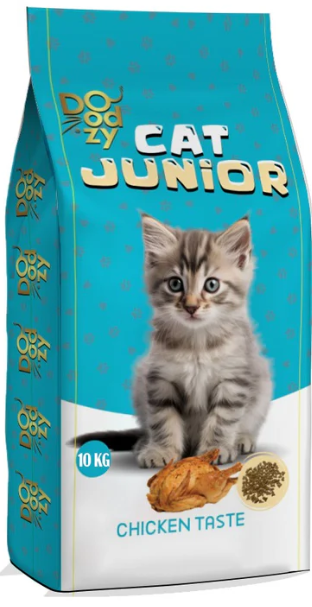 Doodzy - Dry Food - For Junior Cats - 10 kg - Chicken
