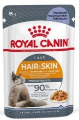 Royal Canin - Pouch 85 gm - For Cats - Hair & Skin