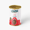 Lokma Chunks Can Food For Adult Dog - Beef 400 GM 