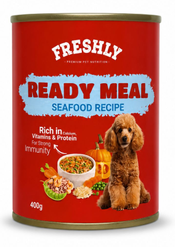 Meal Can Food For Dog seafood Soup 400 GM
