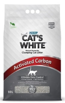 Bentas - Cat White - Cat Litter - 10 L - Active Carbon