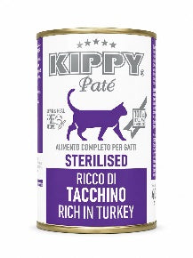 kippy cans cats turkey 400gm