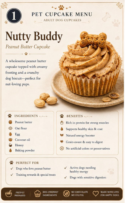 Nutty Buddy Peanut Butter Cupcake
