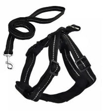 Naomi - Dog Harnees - Black - M