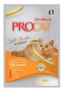 Procat - For Adult Cats - Pouch 100 gm -sterilised - With Chicken