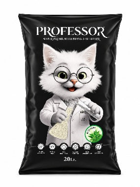 Professor - Cat Litter - 20 L - Aloe Vera